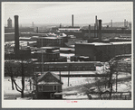General view of mills in Lawrence, Massachusetts.