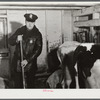 William Green, Raynham, Massachusetts. He lives on a farm with his mother, who has fifteen cows and ten acres of land. Mr. Green has six children and works as a policeman at nearby Camp Edwards.