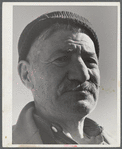 Mr. Hazar Loosigian, Armenian. Runs a small vegetable farm. The money his son makes on WPA (Work Projects Administration) helps them get thru the winter. West Andover, Massachusetts.