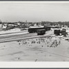 Railroad yard in Middleboro, Massachusetts.