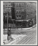 Street corner. Brockton, Massachusetts.