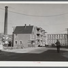 Workers' houses near textile mill New Bedford, Massachusetts.