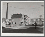 Workers' houses near textile mill New Bedford, Massachusetts.