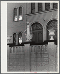 Madonna in front of church. New Bedford, Massachusetts.