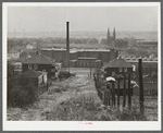 General view of Fall River, Massachusetts.