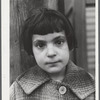 Little girl in New Bedford, Massachusetts.