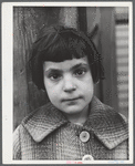 Little girl in New Bedford, Massachusetts.