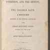 The past and the present condition, and the destiny, of the colored race 