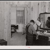 Inside the new prefabricated home of Levy Usher at Hazlehurst Farms Inc., Hazelhurst, Georgia.