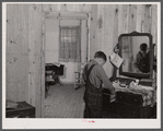 Inside the new prefabricated home of Levy Usher at Hazlehurst Farms Inc., Hazelhurst, Georgia.