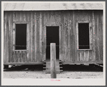 House in a deserted turpentine camp in the Camp Stewart area near Hinesville, Georgia.