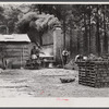 A turpentine still near Pembroke, Georgia.