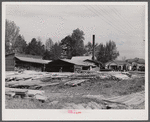 Sawmill in Centralhatchee, Georgia. Heard County.