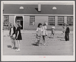 The new WPA (Work Projects Administration) school in Franklin, Heard County, Georgia.