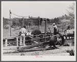 Sawmill in Heard County, Georgia.