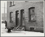 Workers' houses near Pittsburgh Crucible Steel Company in Midland, Pennsylvania.