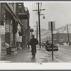 Part of the main street in the steel town of Midland, Pennsylvania.