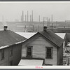 Houses and Jones and Laughlin Steel Corporation in Aliquippa, Pennsylvania.
