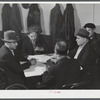 A game of cards in a Greek restaurant in Aliquippa, Pennsylvania.