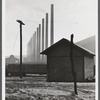 Stacks at the Pittsburgh Crucible Steel Company in Midland, Pennsylvania.