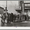 Saturday afternoon shoppers in Beaver Falls, Pennsylvania.