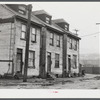 Houses in slum area of Pittsburgh, Pennsylvania.