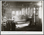 Interior of abandoned Olive Stove Works, Rochester, Pennsylvania. The company is now in the hands of receivers.