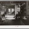 Interior of shut-down Olive Stove Works, Rochester, Pennsylvania. The company is now in the hands of receivers.