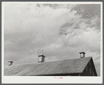 Lightning rods atop barn near Rockville, Maryland.