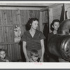 Family living in the "downstairs" part of a tobacco barn. Father works at Fort Bragg. Near Fayetteville, North Carolina.