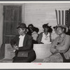 At a church service in a Negro church. Heard County, Georgia.