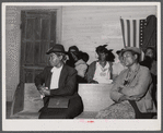At a church service in a Negro church. Heard County, Georgia.
