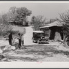 Surplus cotton used to make mattresses in Centralhatchee. Heard County, Georgia.