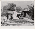 Surplus cotton used to make mattresses in Centralhatchee. Heard County, Georgia.