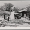 Surplus cotton used to make mattresses in Centralhatchee. Heard County, Georgia.