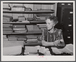 Miss J. Kent, in charge of welfare work in Heard County. Franklin, Georgia.