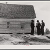 Before the church meeting at a Negro church in Heard County, Georgia.
