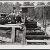 Sawmill in Heard County, Georgia.