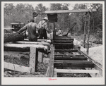 Sawmill in Heard County, Georgia.