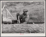 Sawmill worker in Heard County, Georgia.