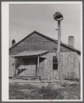 Tenant house and plantation bell. Heard County, Georgia.