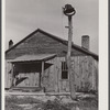 Tenant house and plantation bell. Heard County, Georgia.