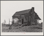 Deserted farmhouse. Heard County, Georgia.