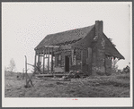 Deserted farmhouse. Heard County, Georgia.