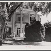 Hawthorn Heights, the home of the Lamb family which owns the Union Point mill. Union Point, Georgia.