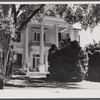 Hawthorn Heights, the home of the Lamb family which owns the Union Point mill. Union Point, Georgia.