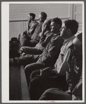 A Food for Defense meeting of white FSA (Farm Security Administration) borrowers at White Plains. Greene County, Georgia.
