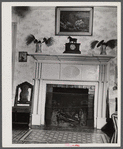 Mantelpiece in the old Park home. Park family is one of the oldest in Greene County, Georgia.