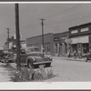 Main street of Childersburg, Alabama.