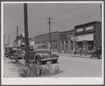 Main street of Childersburg, Alabama.